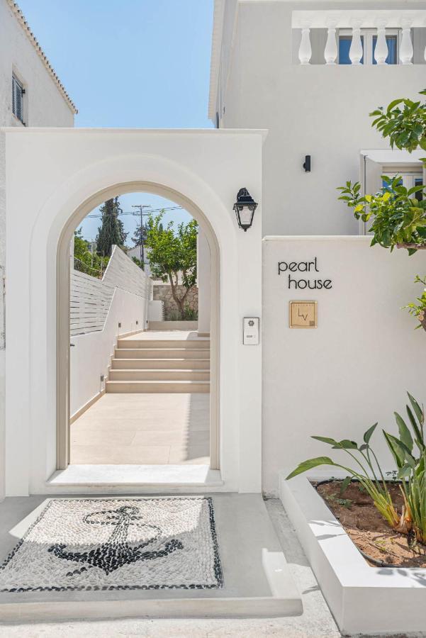 Pearl House - Luxurious New Beach Villa In Spetses Stunning View Ligoneri Exterior foto